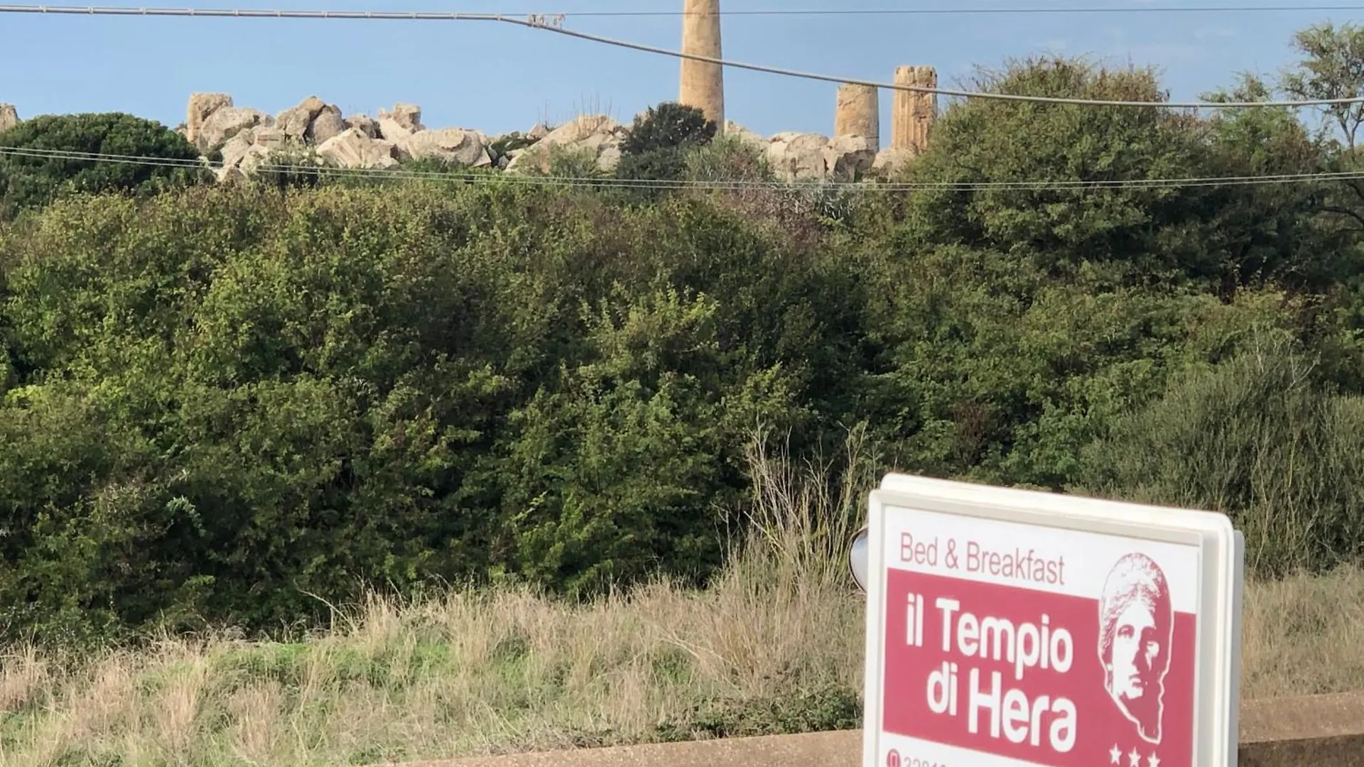 Il Tempio Di Hera Marinella di Selinunte İtalya